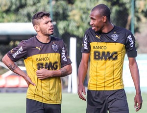 Carlos e Eduardo Atlético-MG (Foto: Bruno Cantini)