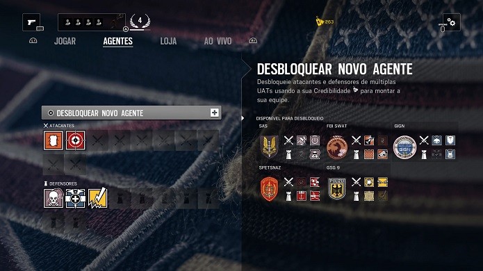 Rainbow Six SIege tem diversos tipos de Operators (Foto: Reprodução/Thiago Barros)