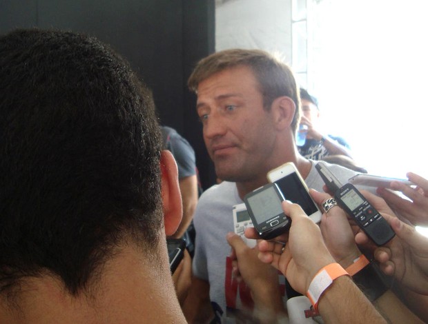 Stephan Bonnar coletiva UFC RIO III (Foto: Ivan Raupp / Globoesporte.com) Stephan Bonnar coletiva UFC RIO III (Foto: Ivan Raupp / Globoesporte.com)