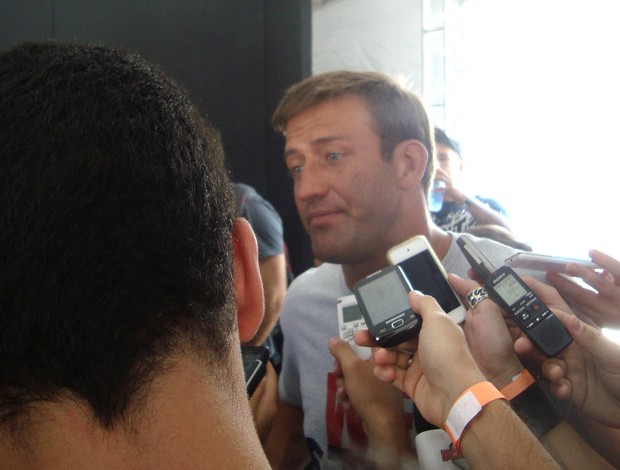 Stephan Bonnar coletiva UFC RIO III (Foto: Ivan Raupp / Globoesporte.com)