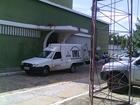 Detento foi morto com várias perfurações dentro da Casa de Custódia de Teresina  (Foto: Sinpoljuspi/Divulgação)