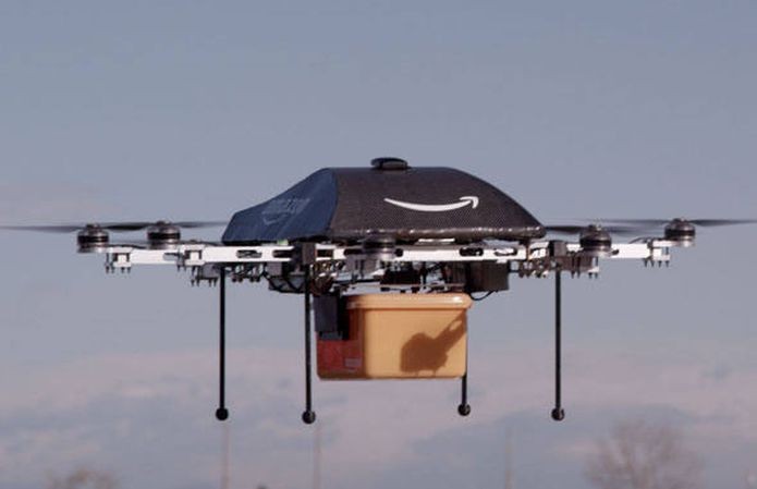 Amazon pretende criar frota de drones para a realização de entregas (Foto: Divulgação/Amazon)