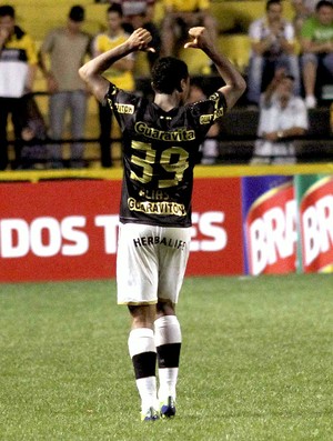 Elias gol Botafogo contra Criciúma (Foto: Fernando Ribeiro / Agência Estado)