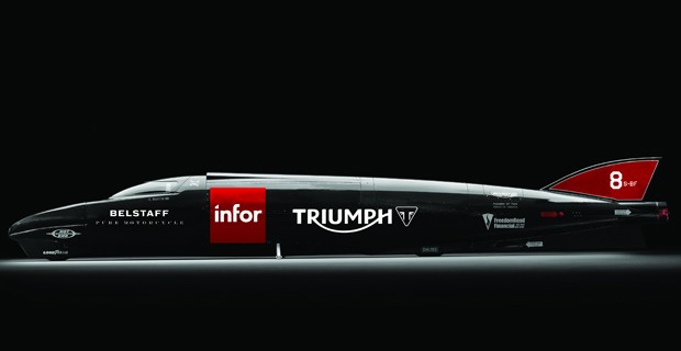 Triumph Rocket Streamliner será pilotada por Guy Martin (Foto: Divulgação)