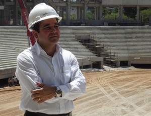 Charles Maia, engenheiro responsável pela construção da Arena das Dunas (Foto: Jocaff Souza)