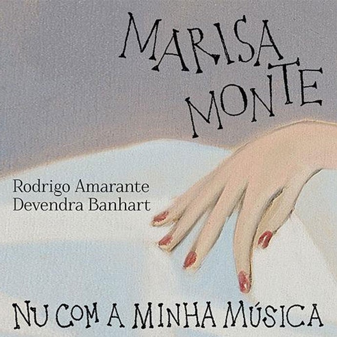 A capa do single Nu com minha Música, de Marisa Monte (Foto: Divulgação)