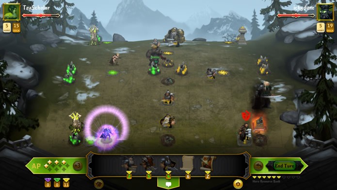 Mais voltado para os combates online, Conquest of Champions não possui um eficiente sistema para equilibrar o nível dos jogadores que se enfrentam (Foto: Divulgação/Kihon Inc.)