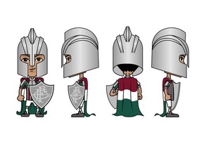 Em Cena Fluminense Dara Destaque Ao Mascote Cartolinha Guerreiro Fluminense Globoesporte Com