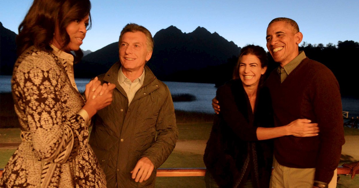 G1 – Familias Obama y Macri se despiden entre risas y abrazos en la Patagonia