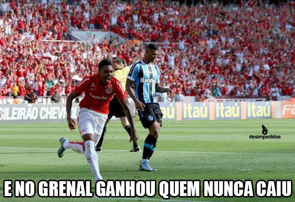 Corneta Inter Gre-Nal Grêmio Internacional (Foto: Reprodução/Facebook)