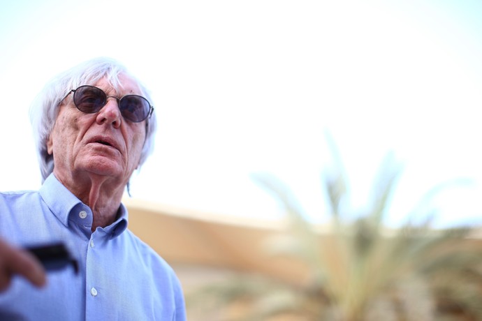 Bernie Ecclestone no GP do Bahrein de 2015 (Foto: Getty Images)
