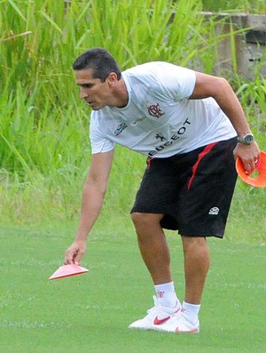 Jorginho treino Flamengo (Foto: Alexandre Vidal / Flaimagem)