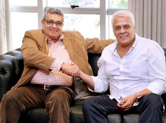 Roberto Dinamite Vasco e Rubens Lopes FERJ (Foto: FERJ)