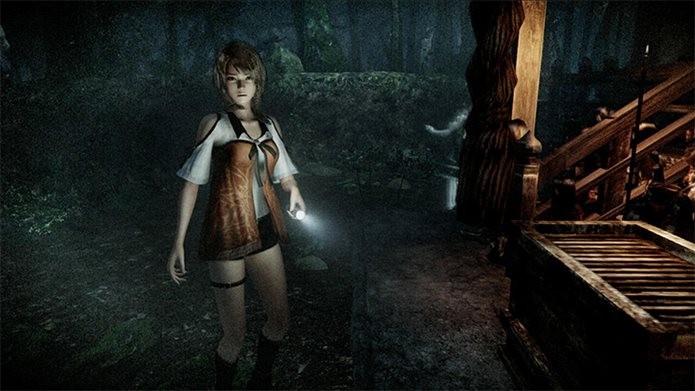 Suspense e garotas com roupas molhadas (Foto: Divulgação / Koei Tecmo)