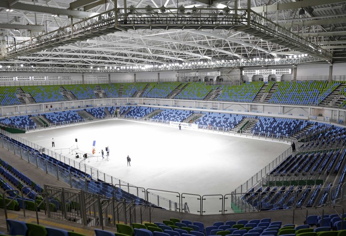 Inauguração da Arena Carioca 2, Olimpíadas Rio 2016 (Foto: PAULA JOHAS / PREFEITURA DO RIO)