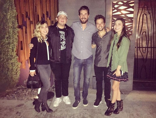Jennette McCurdy, Noah Munck, Jerry Trainor, Nathan Kress e Miranda Cosgrove (Foto: Reprodução/Instagram)