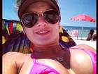 Mirella Santos posta foto na praia e exibe 'comissão de frente' de respeito