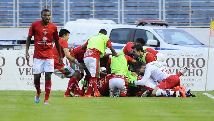 Gol Boa Esporte, Guarani x Boa Esporte, final Série C (Foto: Rodrigo Villalba/ GloboEsporte.com)