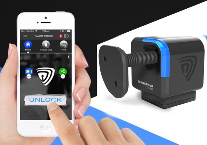 O aplicativo funciona como uma chave para destravar (Foto: Divulgação/Smart Cube)