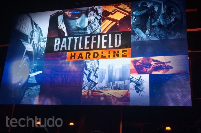 Battlefield Hardline traz uma proposta (Foto: Monique Mansur/TechTudo) Battlefield Hardline traz uma proposta (Foto: Monique Mansur/TechTudo)