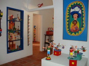 Museu de brinquedos fica em um sítio (Foto: Dim Brinquedim/Acervo Pessoal)