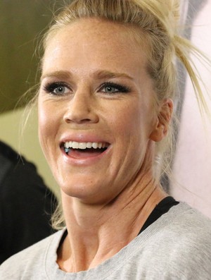 Holly Holm, treino MMA Combate (Foto: Evelyn Rodrigues)