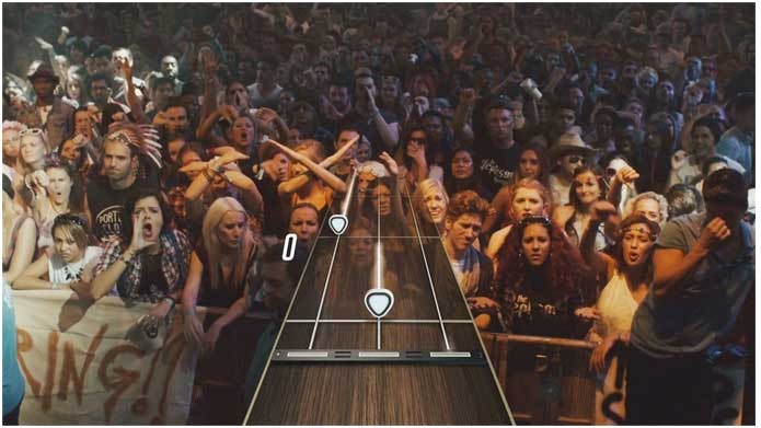 Se o público estiver insatisfeito em Guitar Hero Live, jogador vai saber (Foto: Divulgação/Activision)