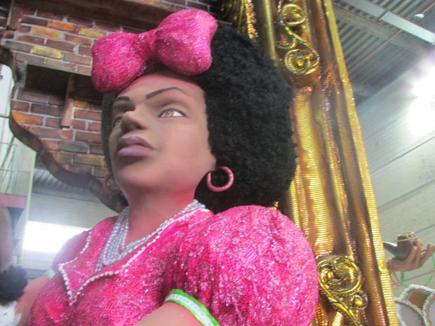 A mulher brasileira é a grande homenageada do enredo da Mangueira (Foto: Alba Valéria Mendonça/ G1)