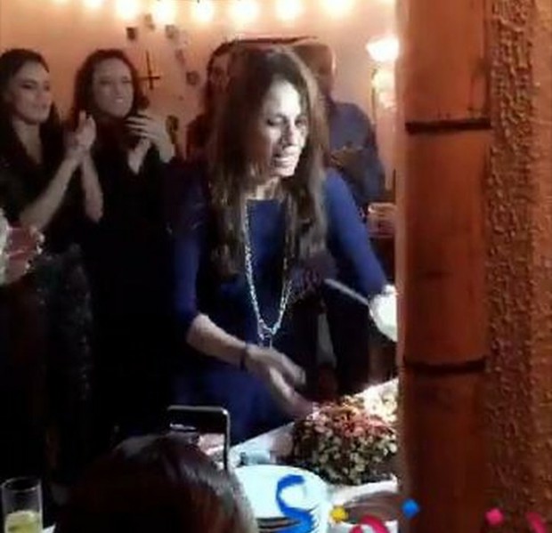 Leticia Lima e Ana Carolina na festa de aniversário de Flora Gil  (Foto: Snapchat / Reprodução)