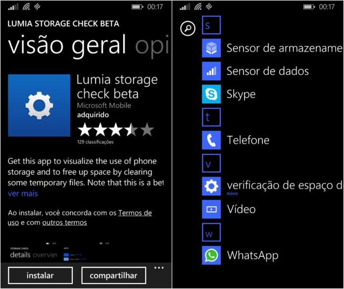 Instale e execute o aplicativo (Foto: Reprodução/Helito Bijora)