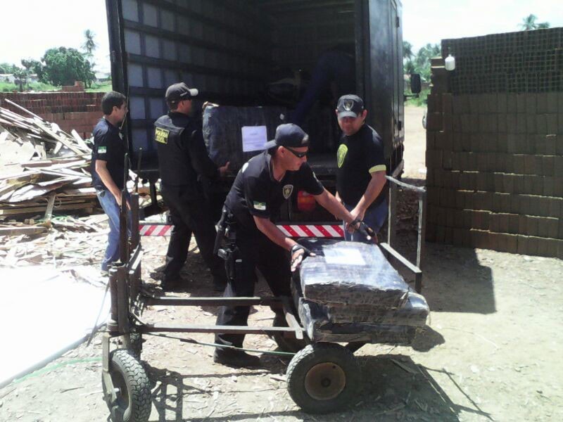 Policiais inceneraram 3 toneladas de drogas no RN nesta sexta (28) (Foto: Divulgação/Polícia Civil)