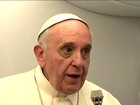 Papa Francisco defende o respeito aos gays e condena a discriminação