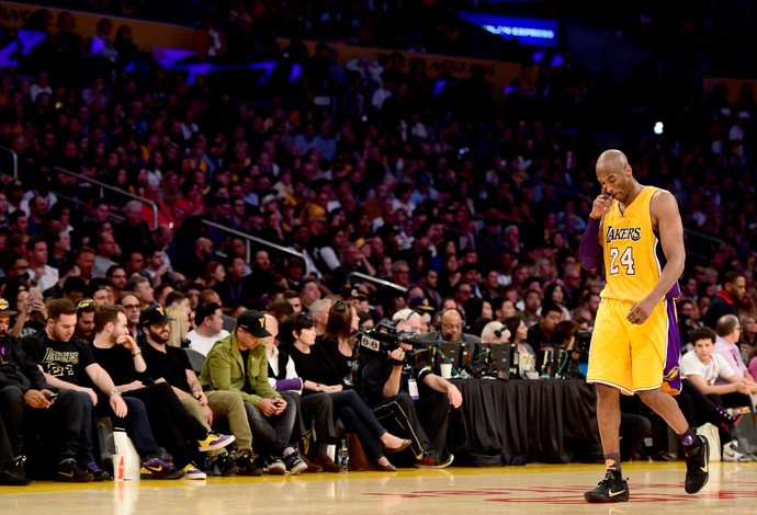 Kobe Bryant despedida NBA basquete Lakers x Jazz (Foto: Getty Images)