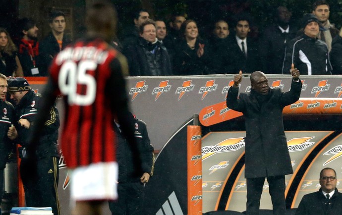 Seedorf gol Balotelli Milan (Foto: AP)