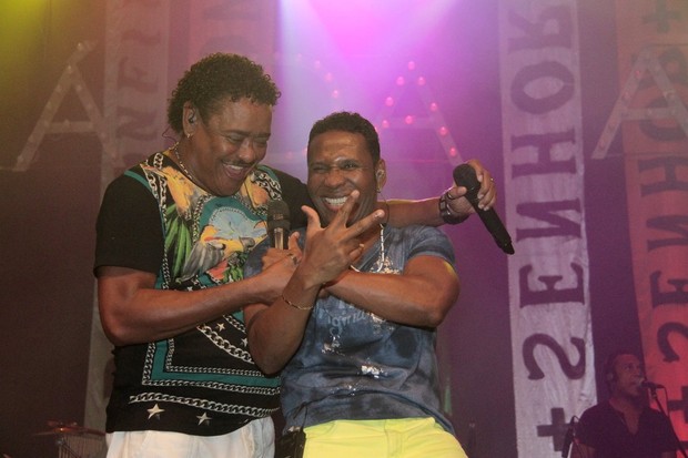 Cumpadre Washington e Beto Jamaica (Foto: Isac Luz/EGO) Cumpadre Washington e Beto Jamaica (Foto: Isac Luz/EGO)