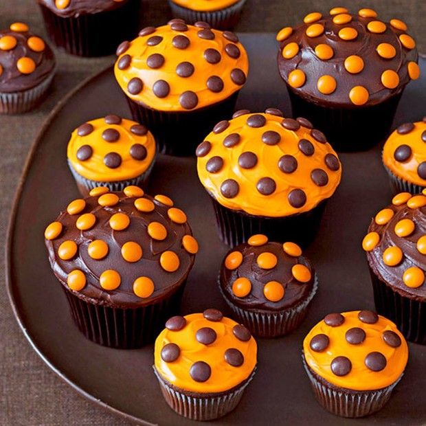 Cupcakes para a mesa da Halloween! (Foto: Divulgação)