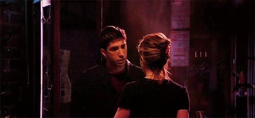 Ross e Rachel (Foto: Reprodução)