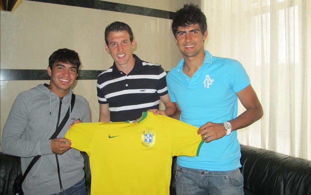 Dudu Danilo Silva Leandro Almeida do Dínamo de Kiev (Foto: Victor Canedo / Globoesporte.com) Dudu Danilo Silva Leandro Almeida do Dínamo de Kiev (Foto: Victor Canedo / Globoesporte.com)