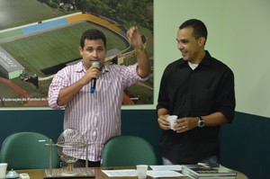 Sorteio arbitragem abertura do Campeonato Acreano  (Foto: Duaine Rodrigues)