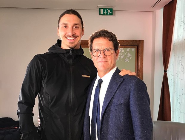 Ibrahimovic Reencontra O "homem Que Mudou O Seu Futebol": Fabio Capello ...