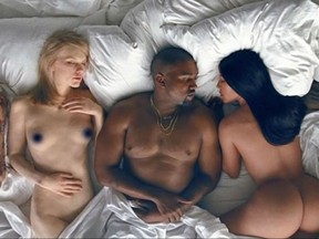 Taylor Swift, Kanye West e Kim kardashian são retratados em clipe (Foto: Reprodução)