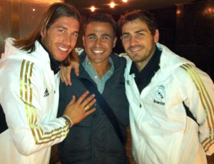 Sergio Ramos, Cannavaro e Casillas (Foto: Reprodução / Twitter)