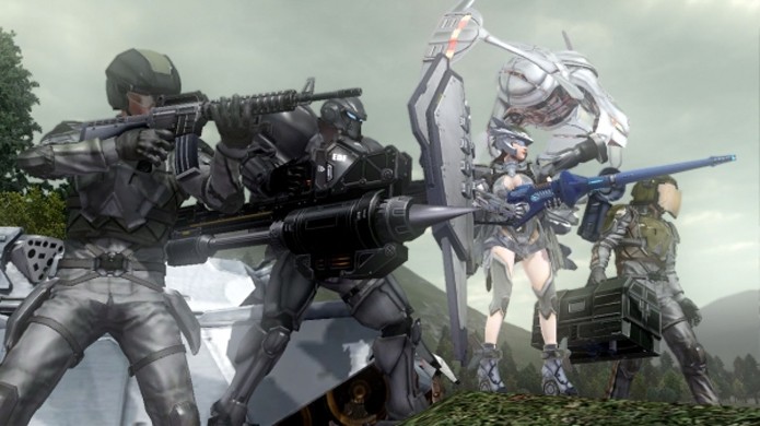 Da esquerda para a direita as classes são: Ranger, Fencer, Wing Diver e Air Rider (Foto: gematsu.com)
