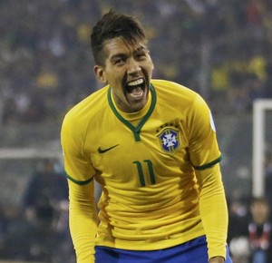 Roberto Firmino gol Brasil x Venezuela (Foto: Reuters)