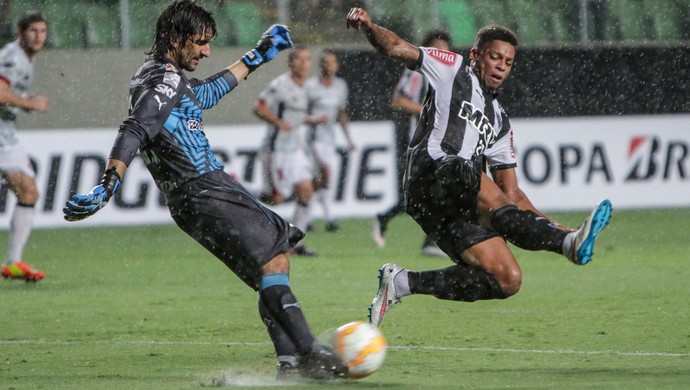 André em ação pelo Galo, na partida contra o Atlas-MEX (Foto: Bruno Cantini/Flickr do Atlético-MG)