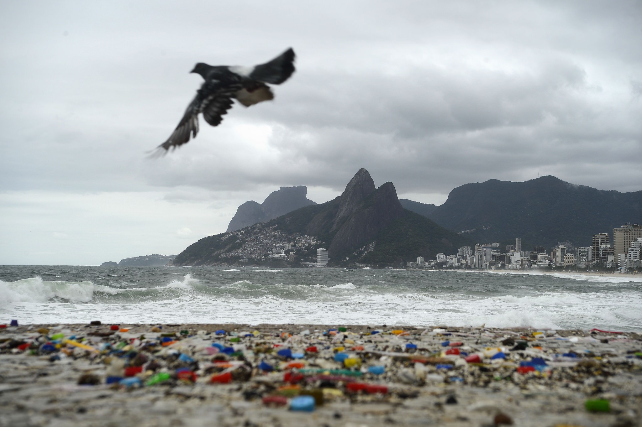 Degradação do plástico forma pedaços microscópicos que já contaminam todo o planeta.  (Foto: Creative Commons / Agência Brasil)