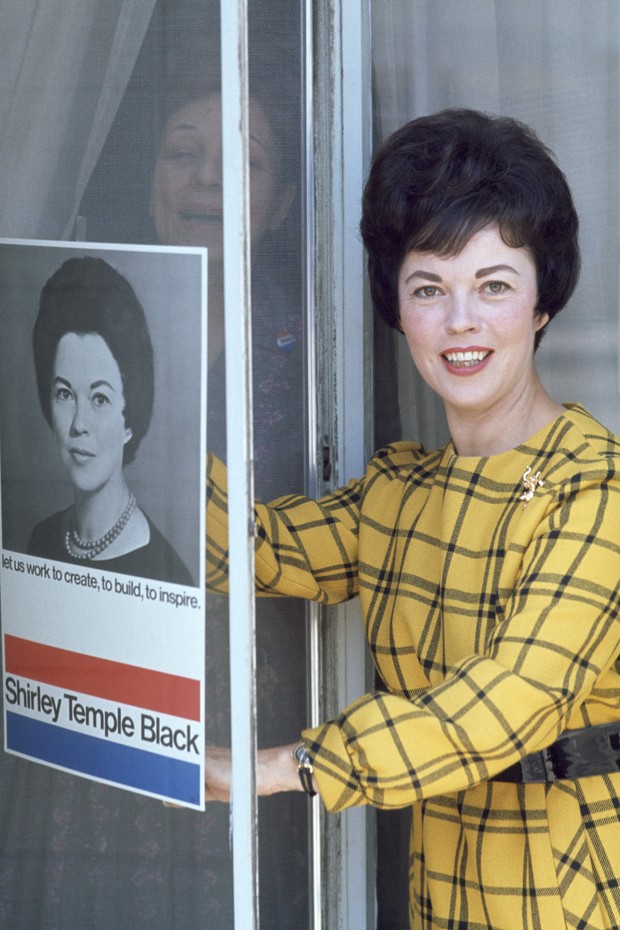 Shirley Temple em 1968 (Foto: Getty Images/Agência)