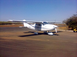 Agnus única aeronave construída no centro-oeste de Minas em Lagoa da Prata,MG (Foto: Agnus Aviação/Divulgação)
