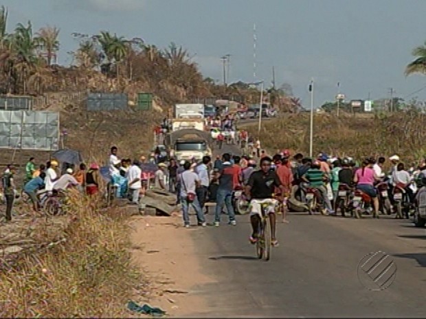 transamazônica br-230 ocupação infraero marabá (Foto: Reprodução/TV Liberal)