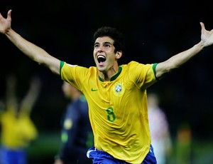 Kaká comemora, Brasil x Croacia, Copa do mundo 2006